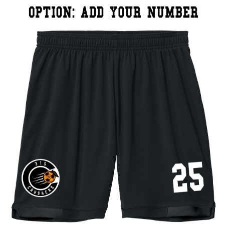 315 Soccer Club Store - personalized youth black shorts