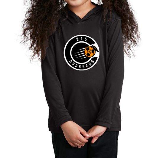 315 Soccer Club Store - kids black dri fit hoodie