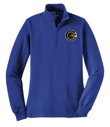 315 Soccer Club Store - womens 14 zip sweatshirt