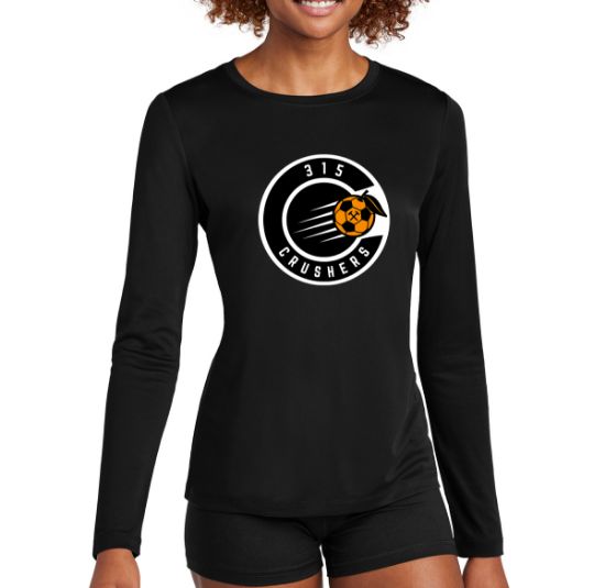 315 Soccer Club Store - womens posicharge long sleeve shirt